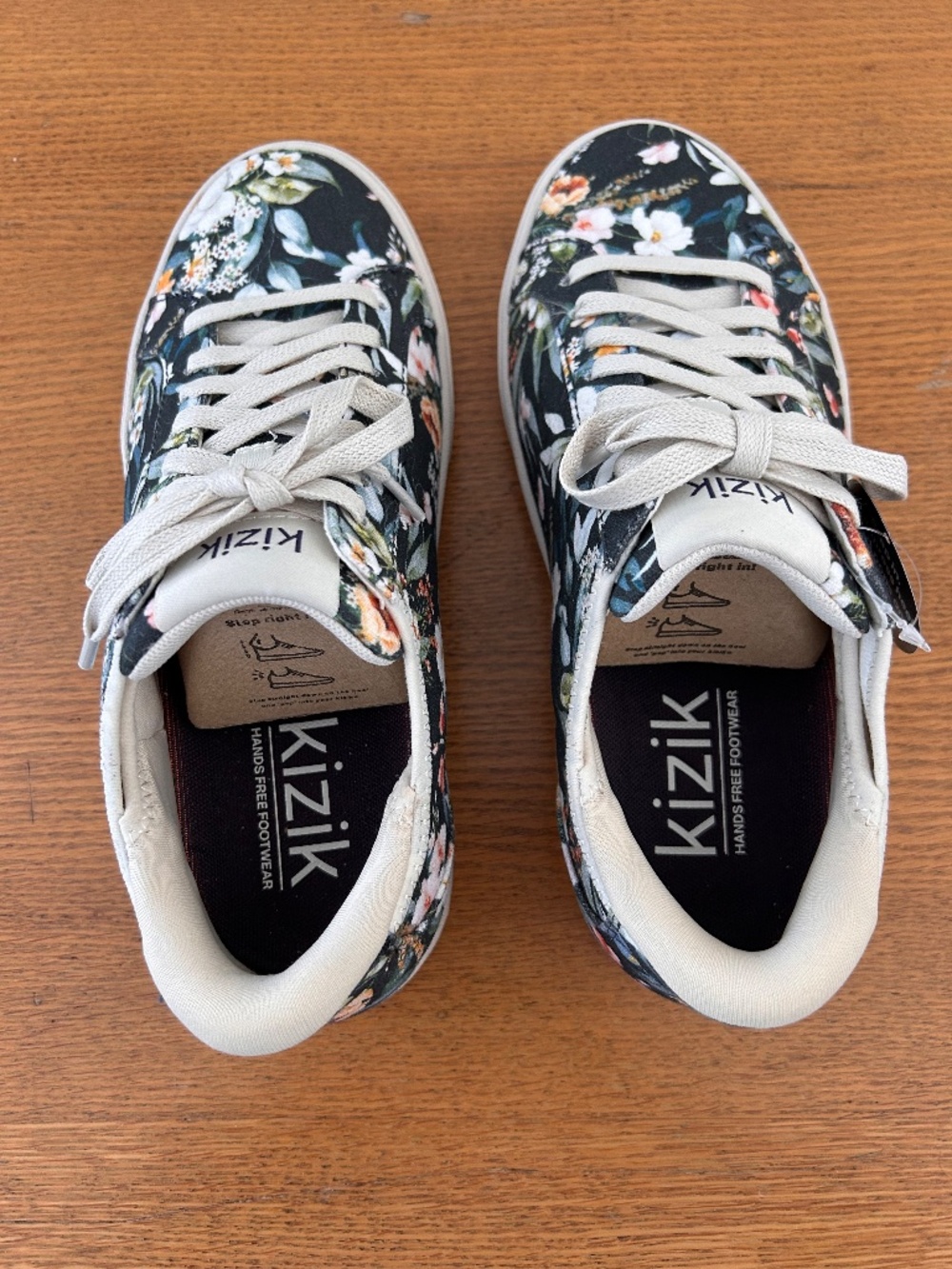 Brand-new KIZIK "Irvine" step-in sneakers size US 7W, EU 38.5 - Picture 2 of 6